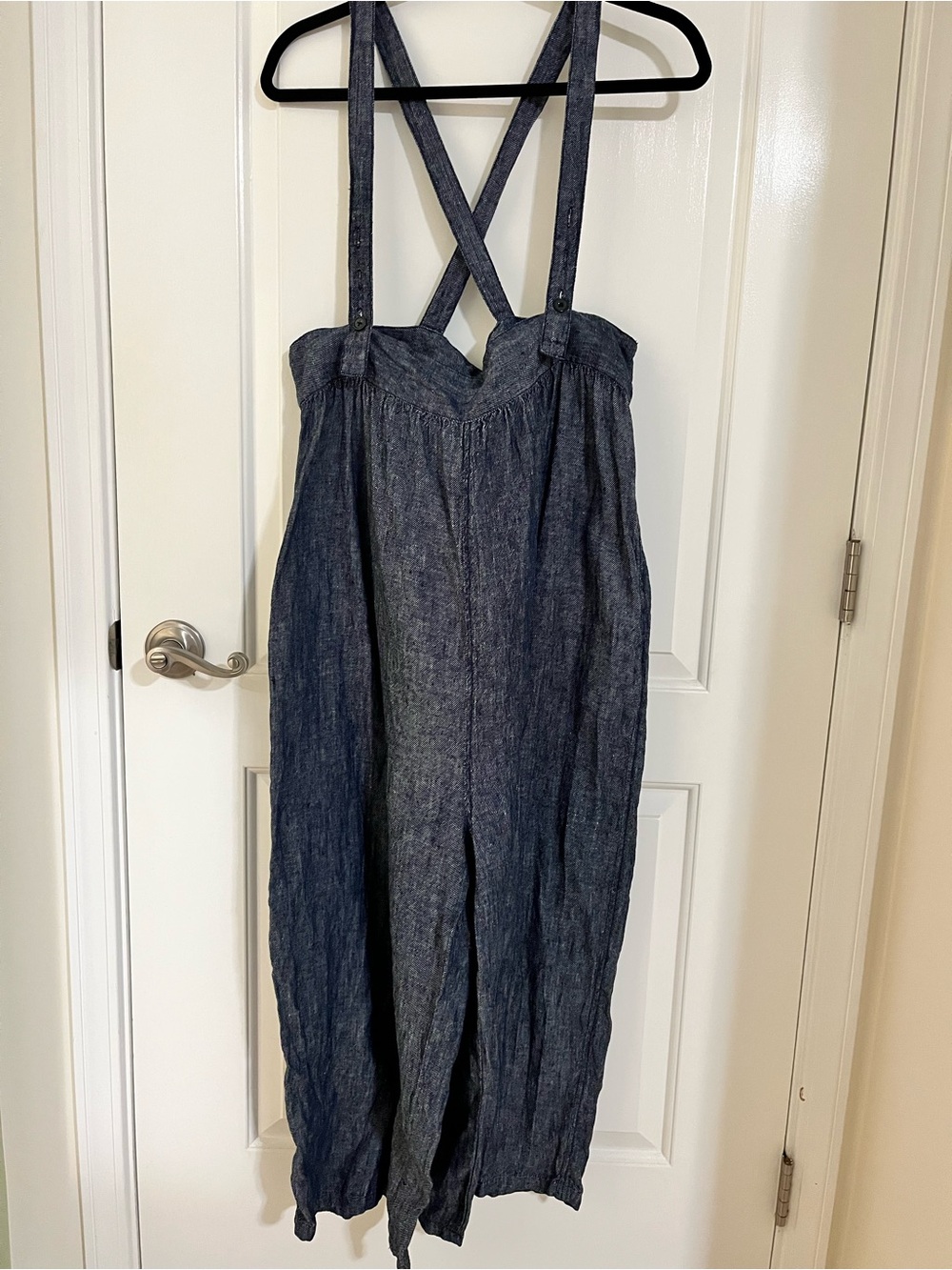 NWOT Ichi denim linen jumpsuit overalls
